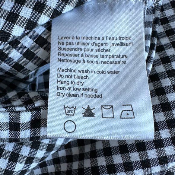 NEW Charlie Gingham Checkered Pants - Picture 5 of 6